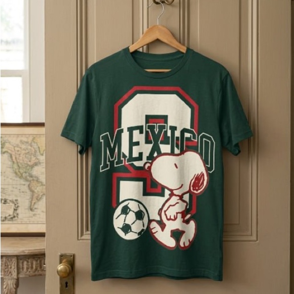 Snoopy Mexico Soccer shirt